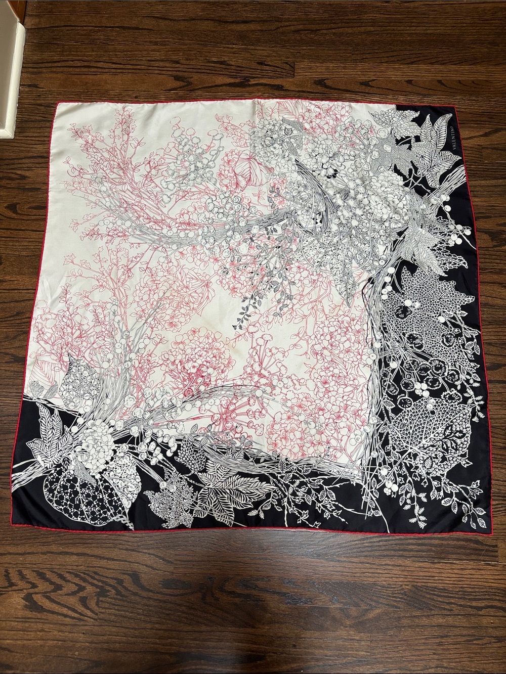 Stunning silk Valentino scarf